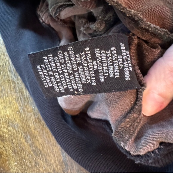 Frank and Oak Alice droite straight black pants nwt size 8 - Picture 6 of 6